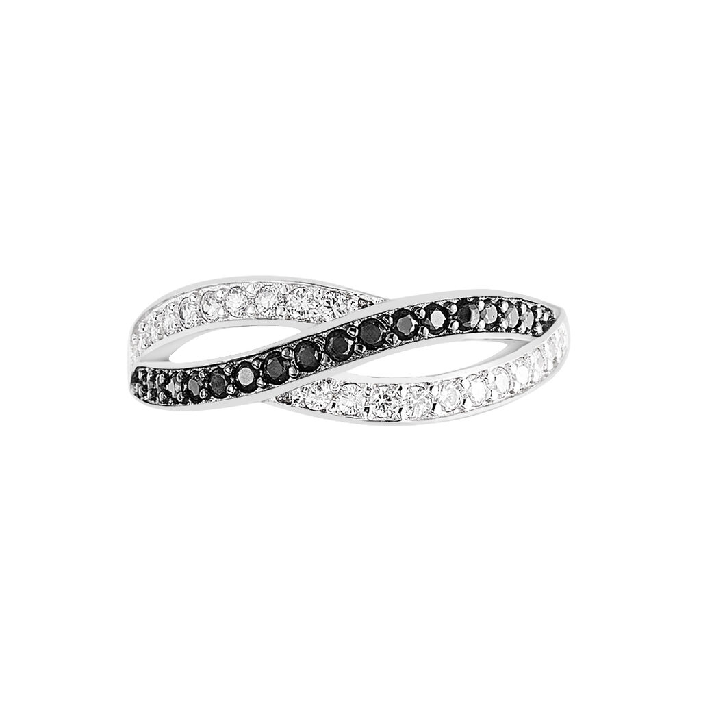 Bague Bethany Argent Blanc Oxyde De Zirconium