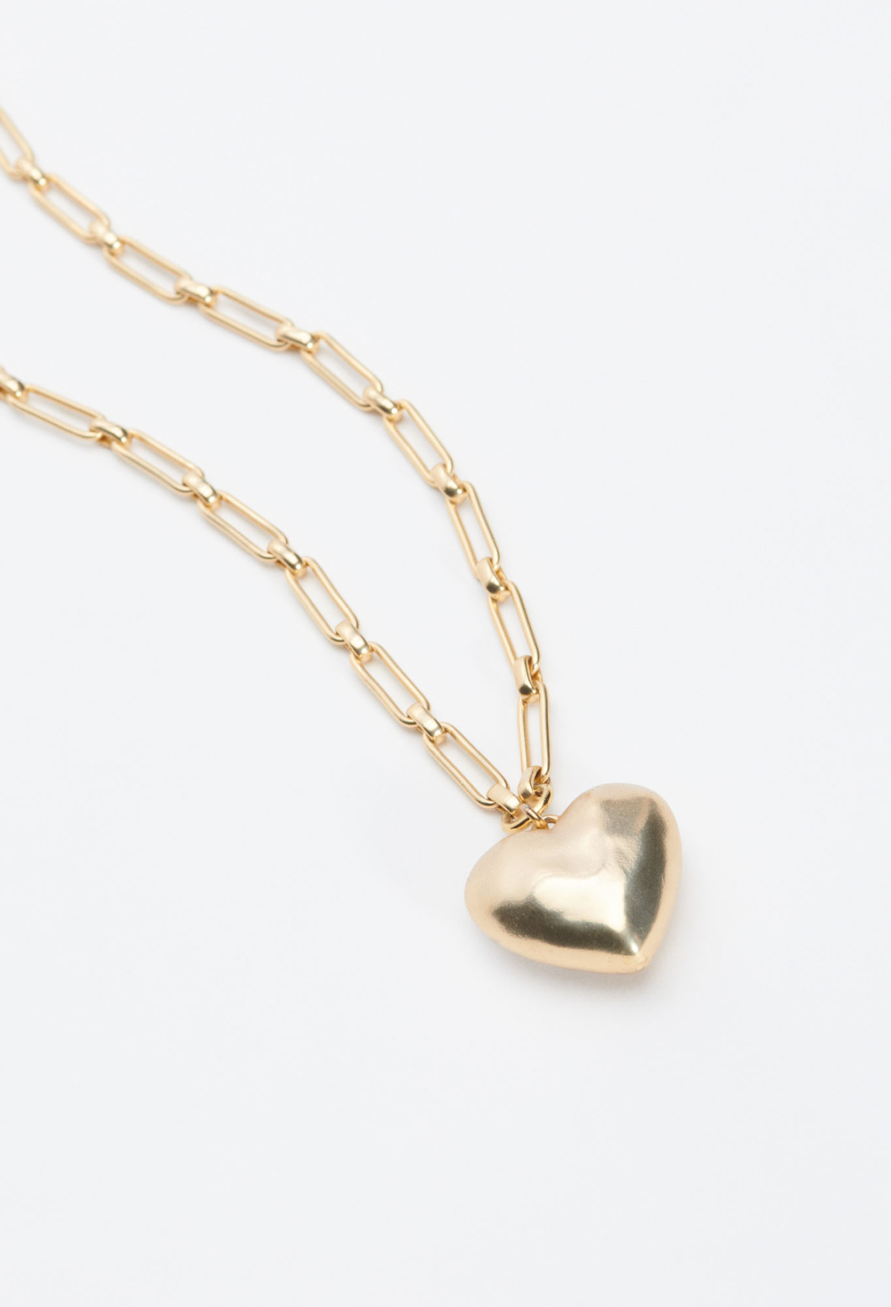 Collier dore &agrave; maillons