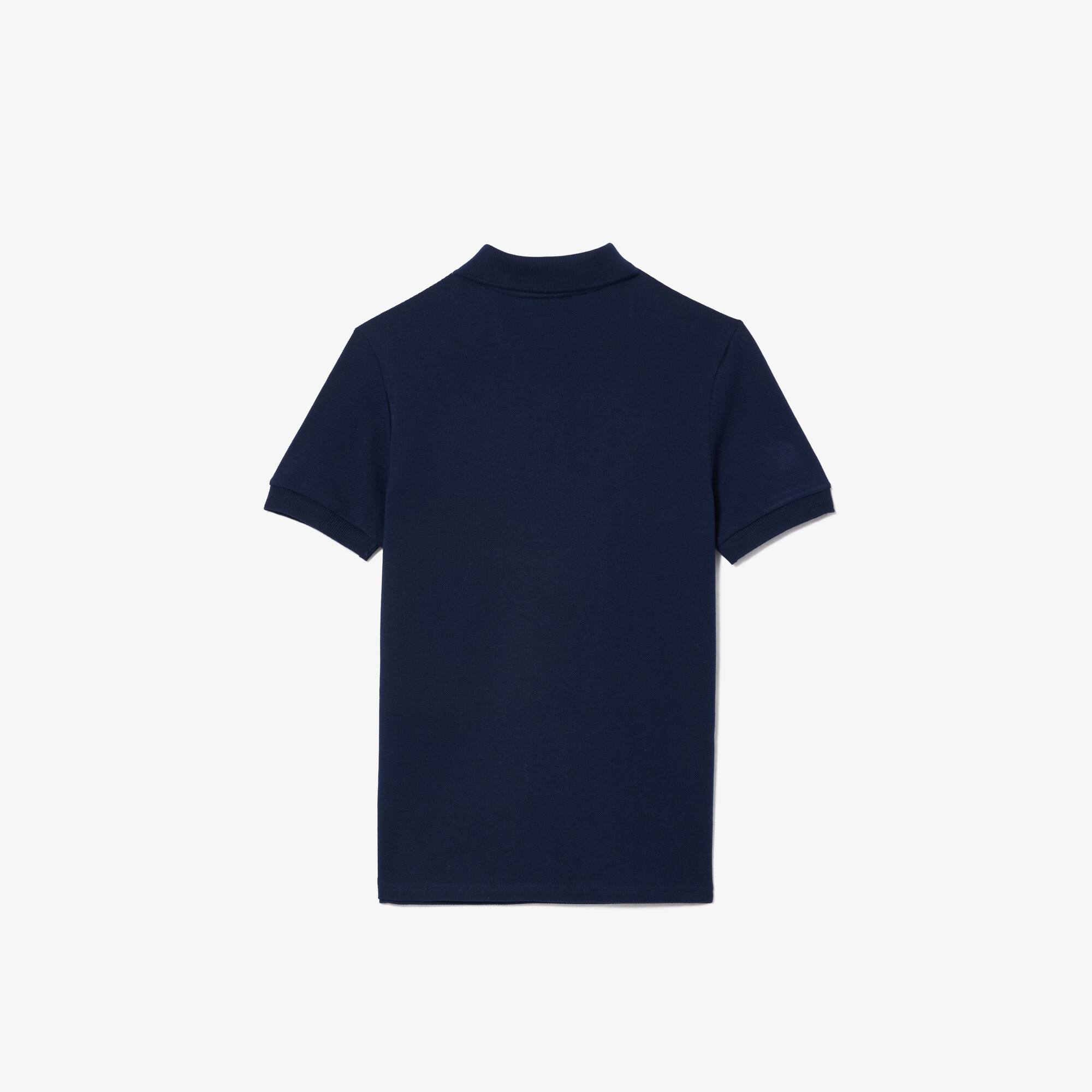 Polo Lacoste x Club Med en petit piqué avec badge Polos - Bleu - Lacoste - Garçon