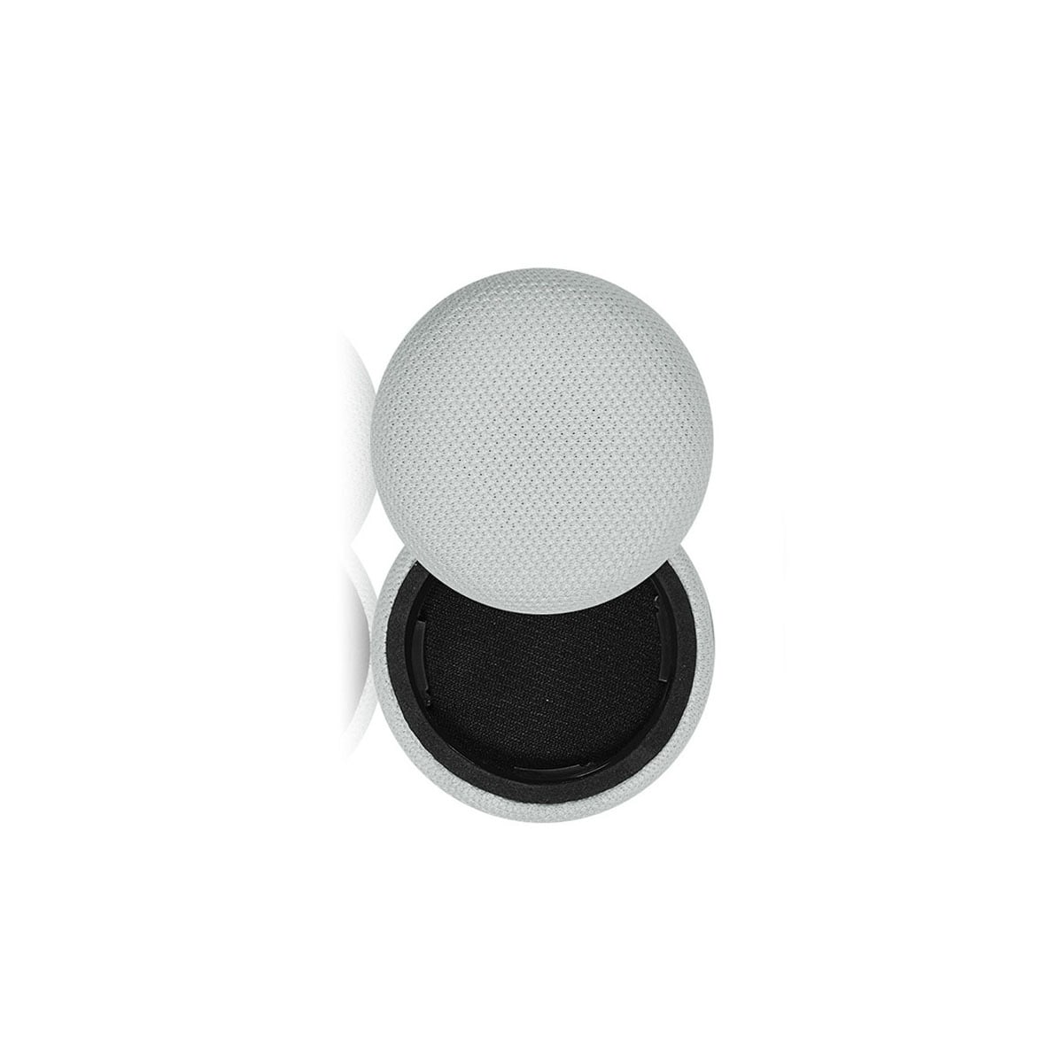 Sett med 2 mesh øreputer med klips for Libratone Q Adapt Grå