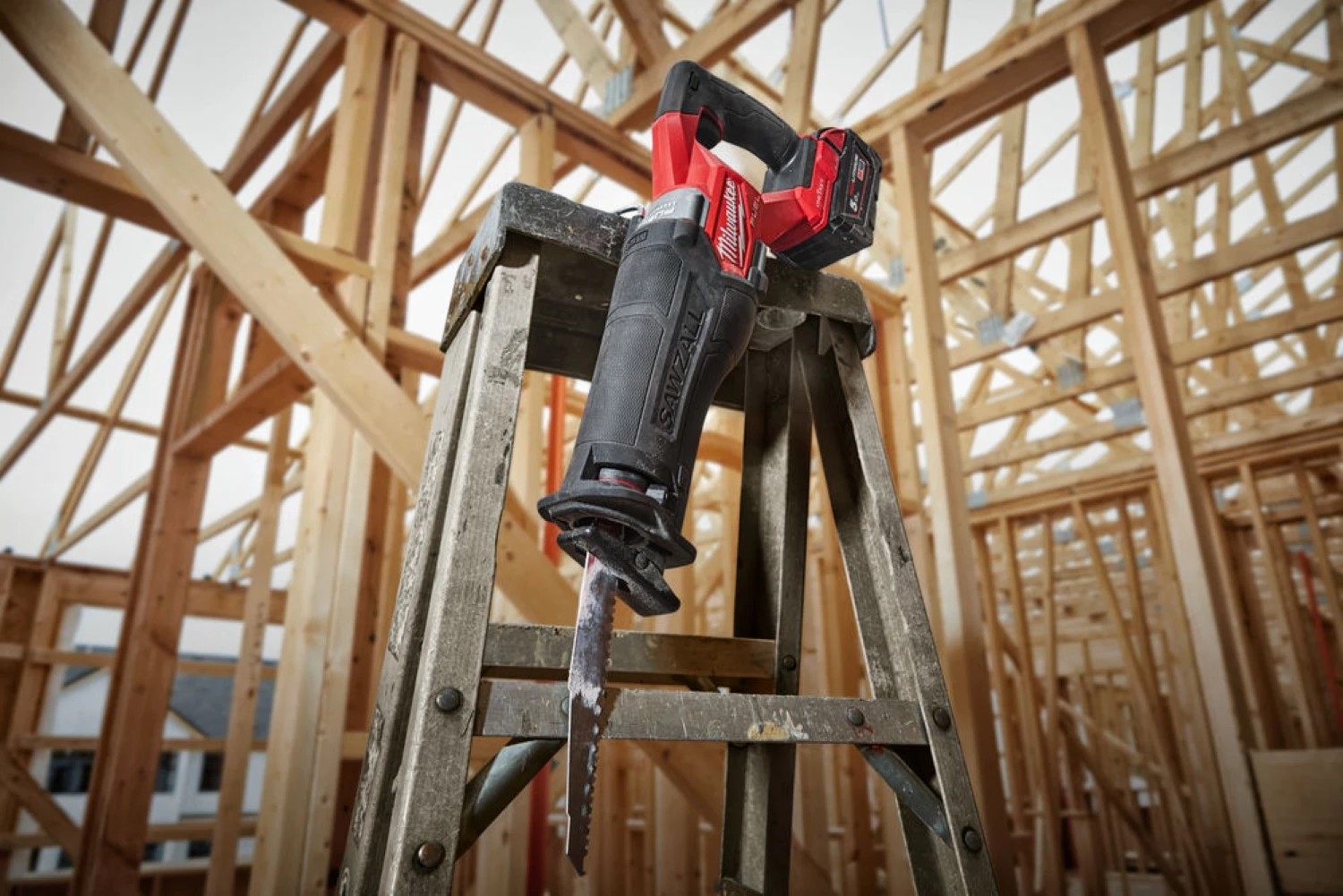 Milwaukee M18 ONEFSZ-0X Li-Ion accu Reciprozaag body (One-Key) in HD-Box