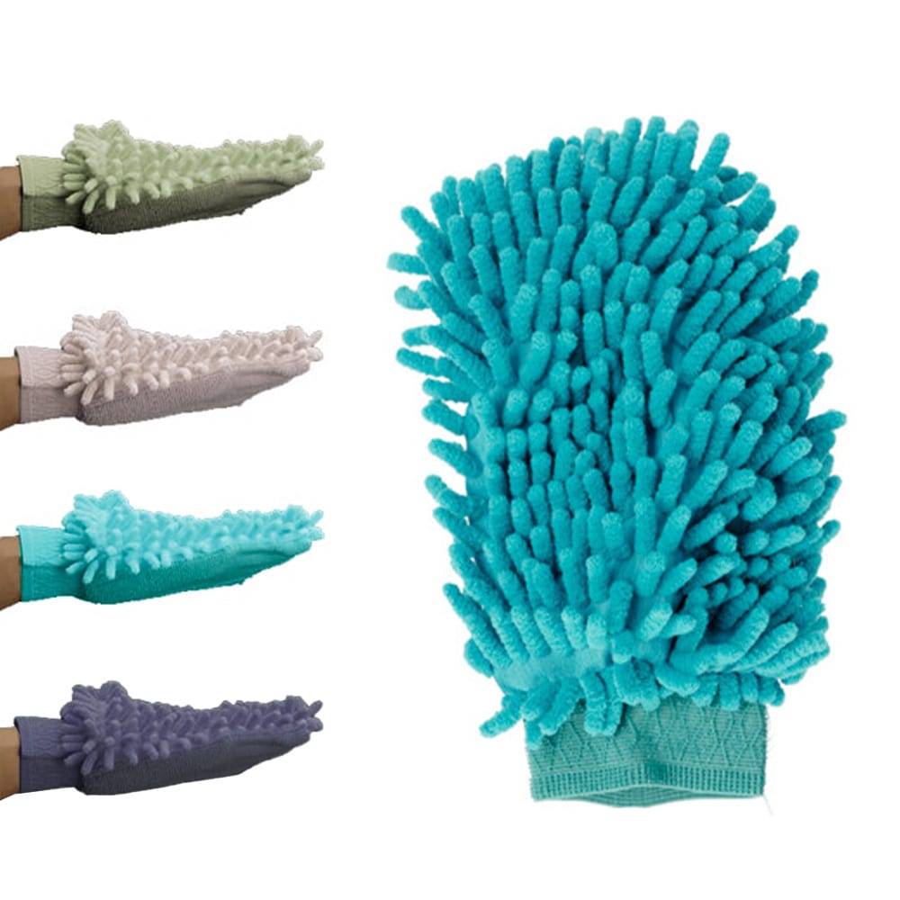 Gant de lavage microfibre chenille