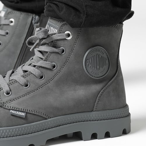 Boots Pampa Hi Zip Nubuck 06440 Grey