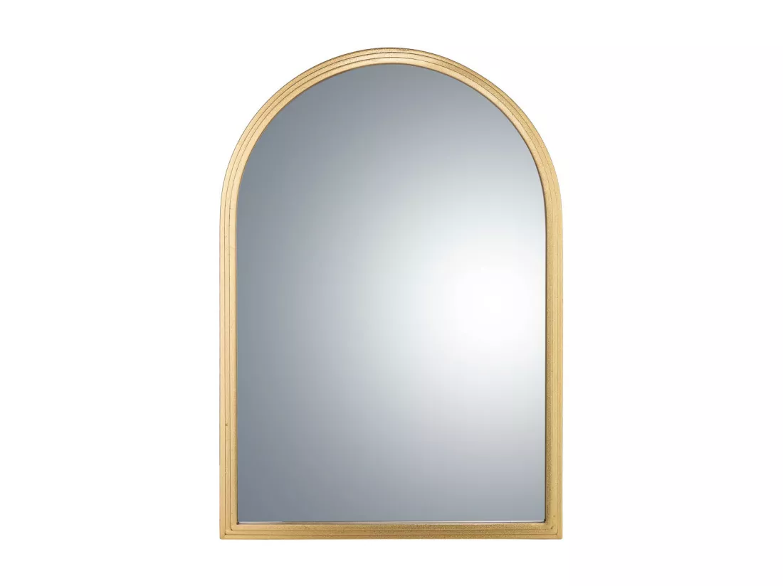 Miroir en métal doré 81x6x57