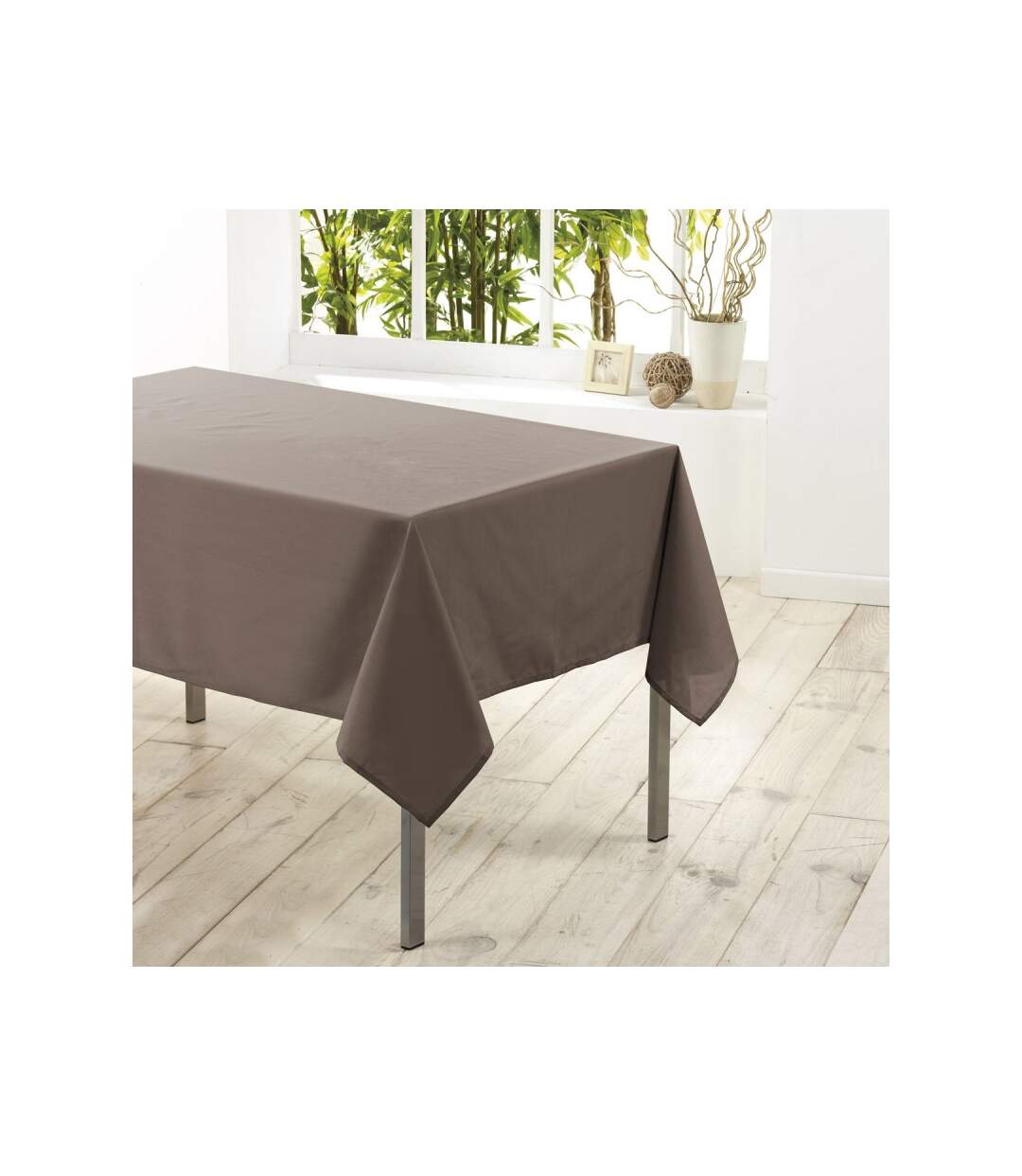 Nappe Antitache Essentiel 140x300cm Taupe