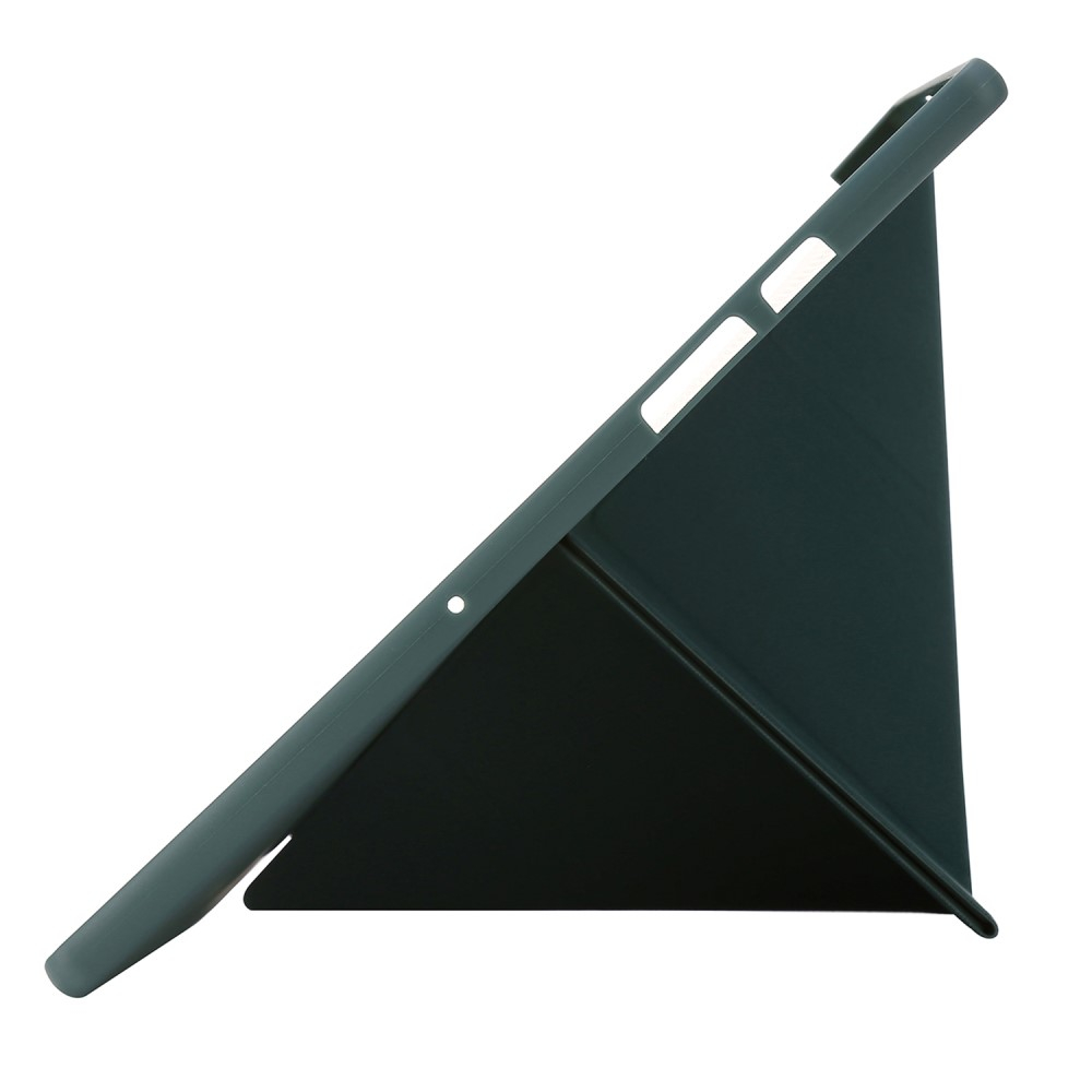 Samsung Galaxy Tab A9  Plus Leder Tasche Origami Flip Case - Dunkelblau