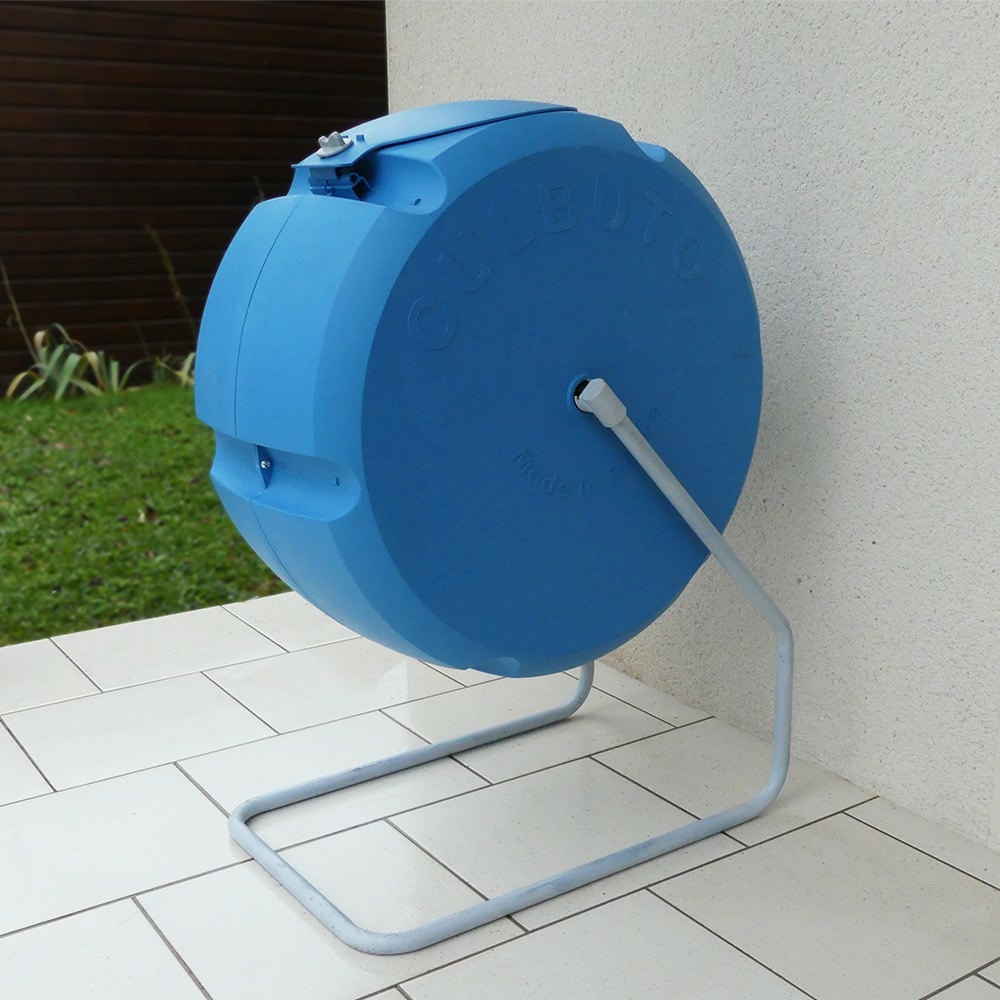 Composteur urbain culbuto 50l à rotation - recyclage déchets alimentaires - composteur petite taille