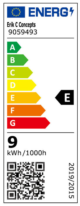 LED-pærer standard 9,5 W E27 - 2-pk.