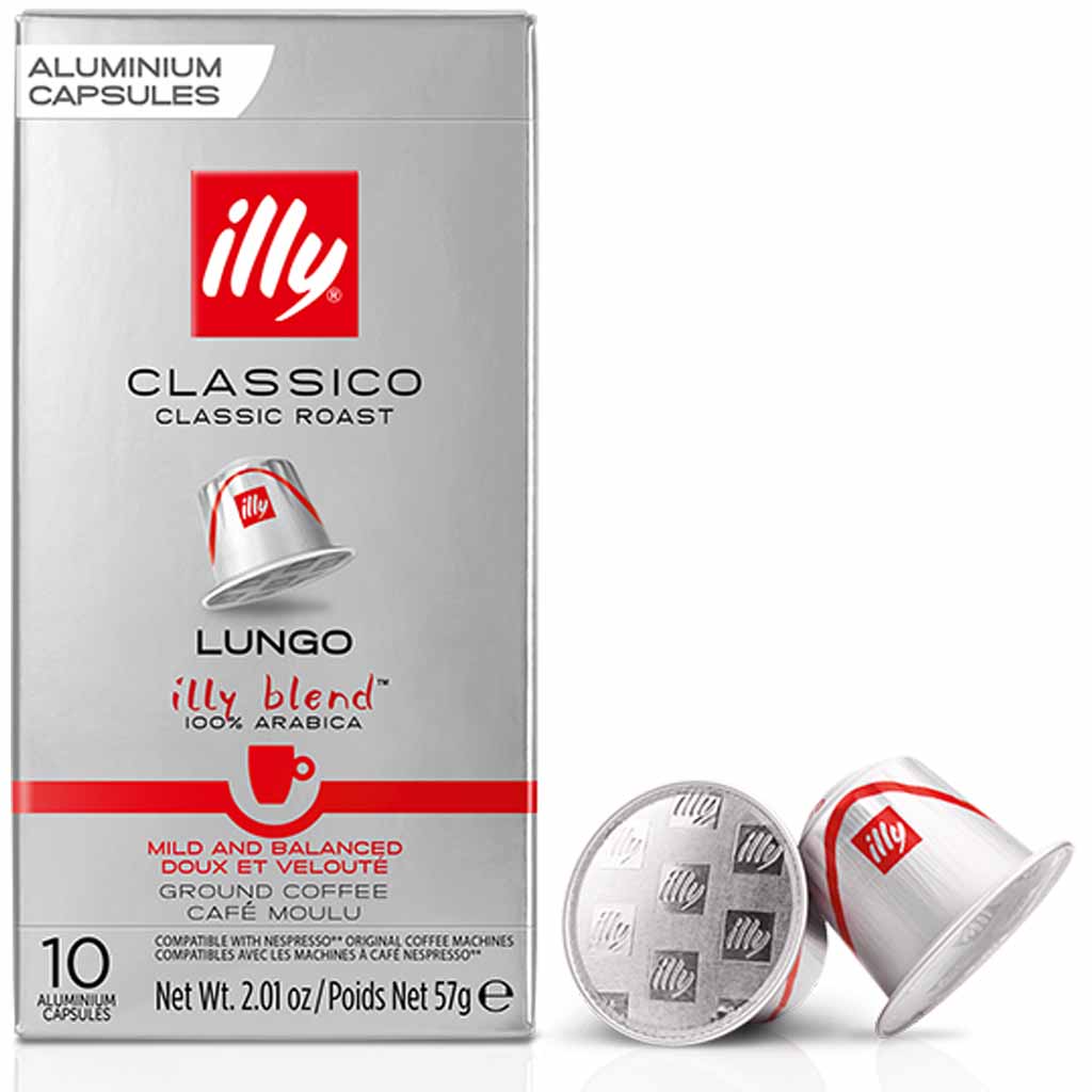 illy Kaffeekapsel Lungo Classico Classic Roast 10er 57g MHD:11.5.25