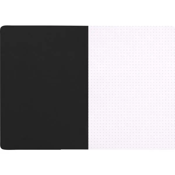 Rhodia Kladdehæfte A5 dotted papir - sort omslag - 80gram 48 sider (Rhodia nr. 119186C)