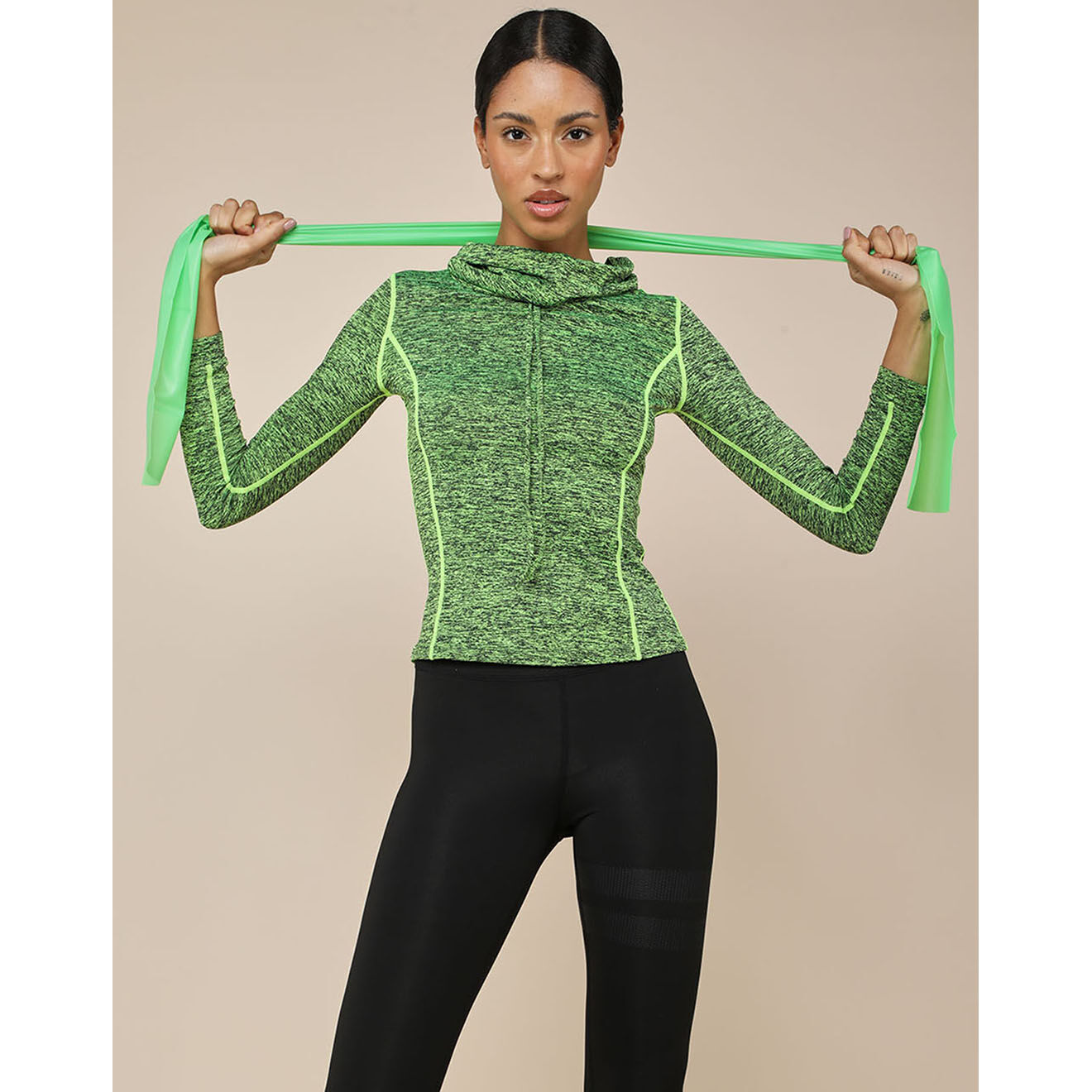 Onamaste Élastique d'Étirement Medium vert