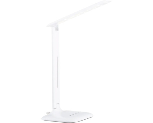LED-kantoorlamp, dimbaar, 2,9W, 280 lm, 3000/6500 KH, 55 cm, Caupo wit