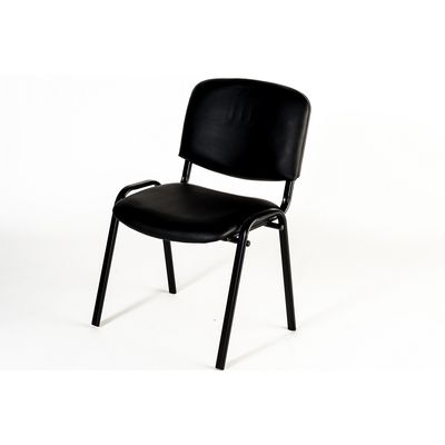 Chaise VISIMILI - empilable par 12 - noir