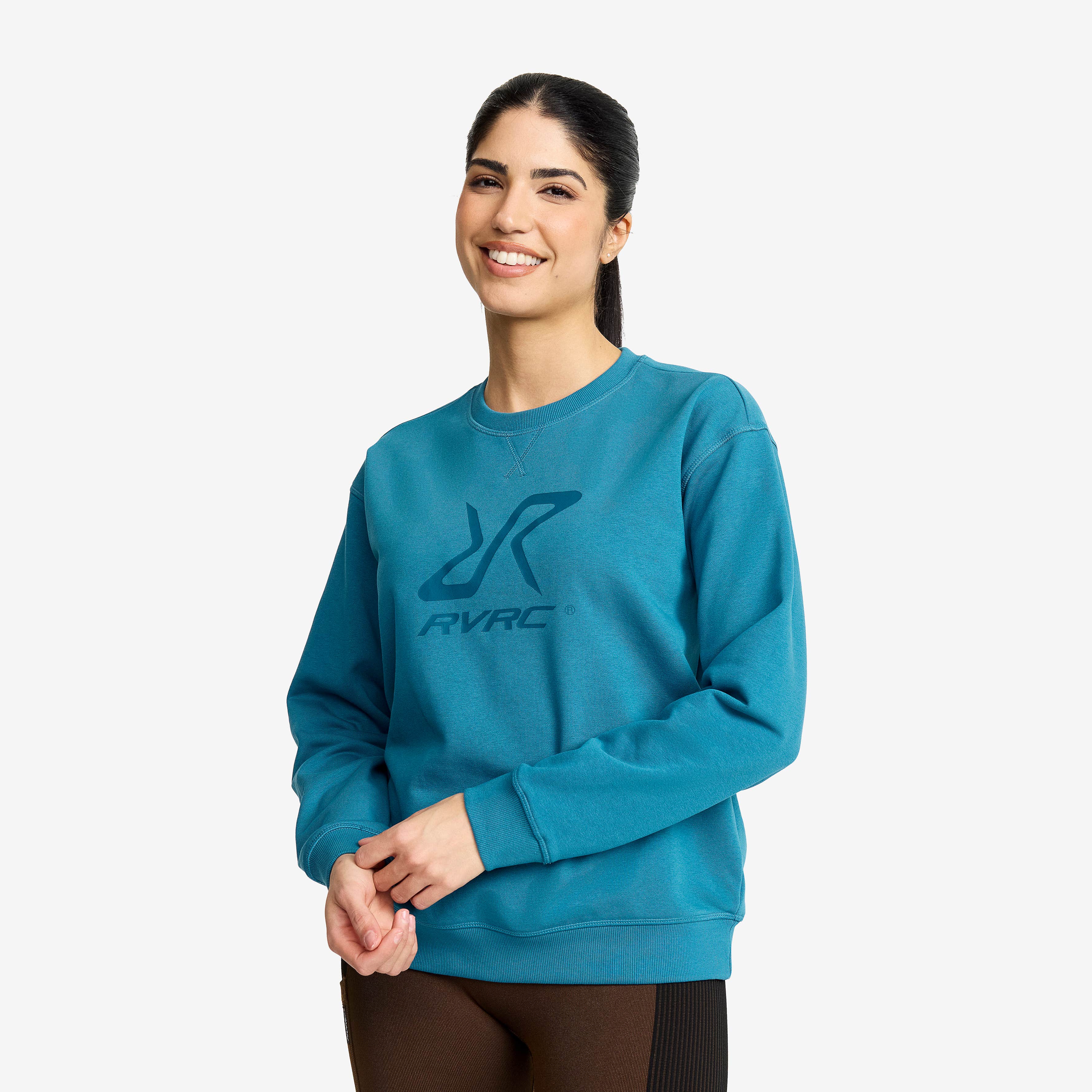 RVRC Sweatshirt Dame Saxony Blue