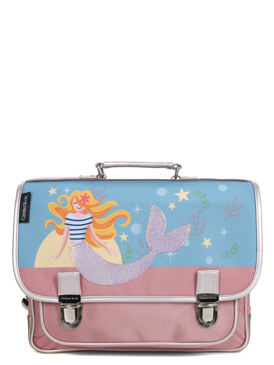 Cartable Moyen Caramel & cie Jolie SirÀne 38 cm