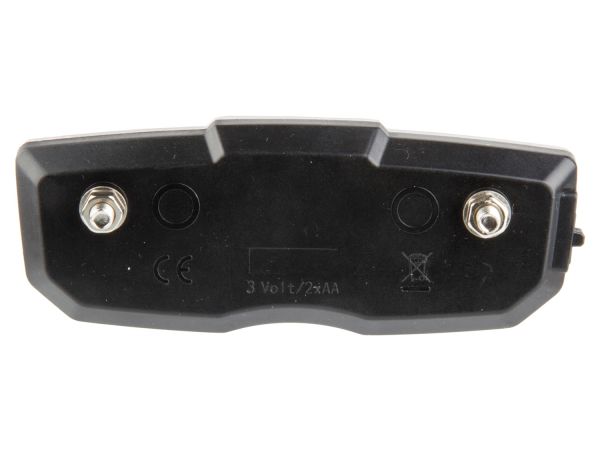 M-Wave Fastmonteret Baglygte, 80mm