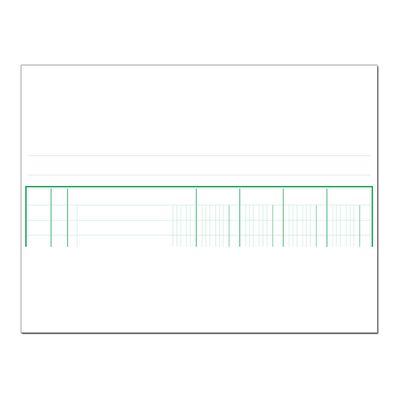 Exacompta - Manifold Carnet 4 colonnes - 50 dupli - A4