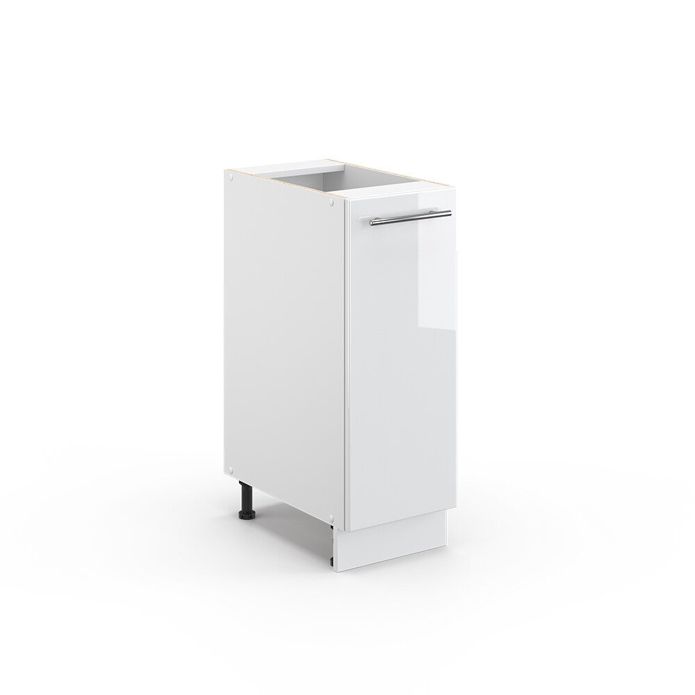 Vicco Apothekerunterschrank 30 cm Weiß Hochglanz Küchenschrank Apothekerschrank Küchenzeile Fame-Line