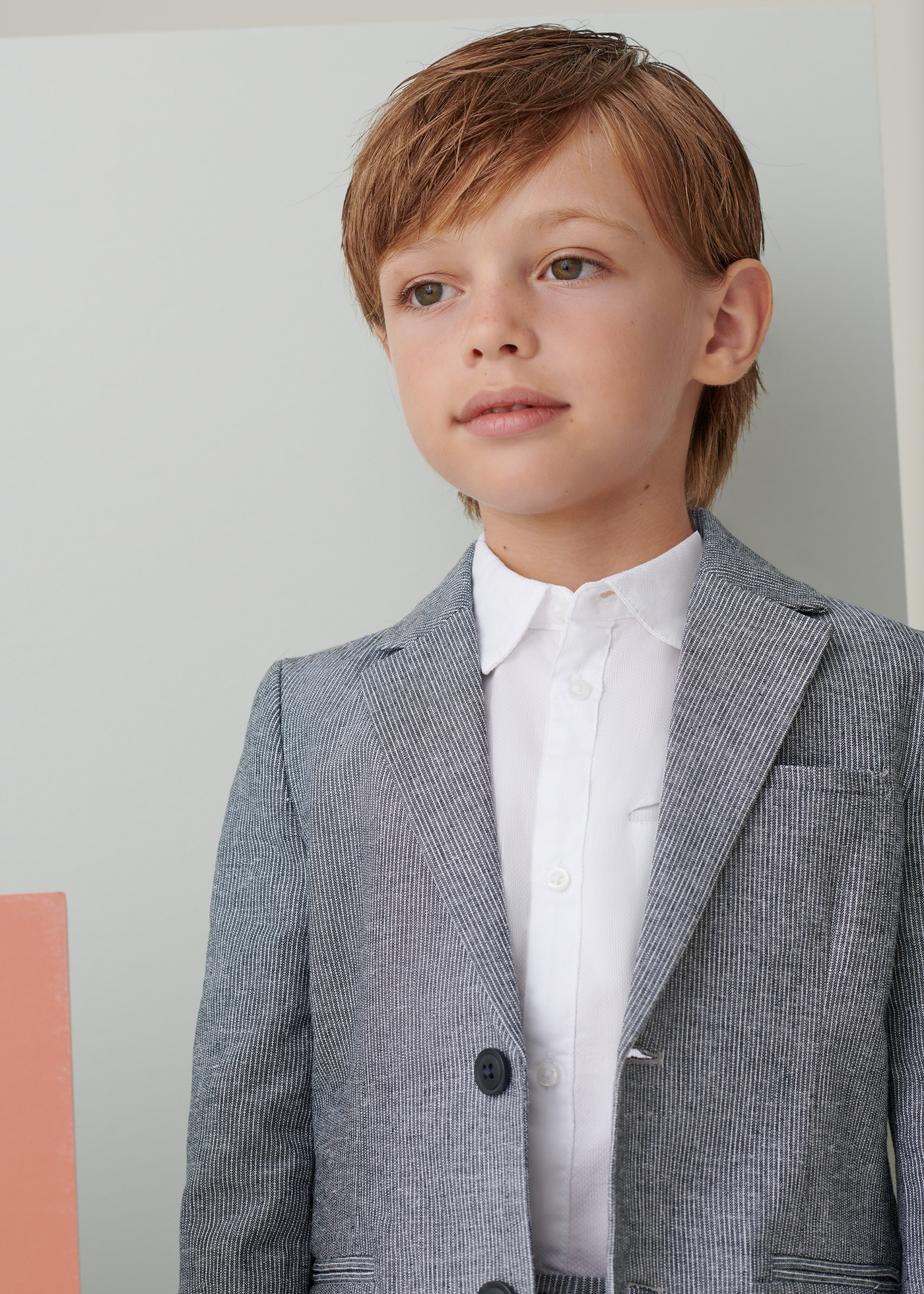 Blazer de linho para meninos