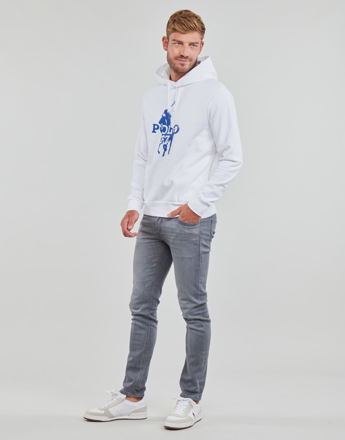 Polo Ralph Lauren - G223SC47-LSPOHOODM2-LONG SLEEVE-SWEATSHIRT Blanco / Blanco