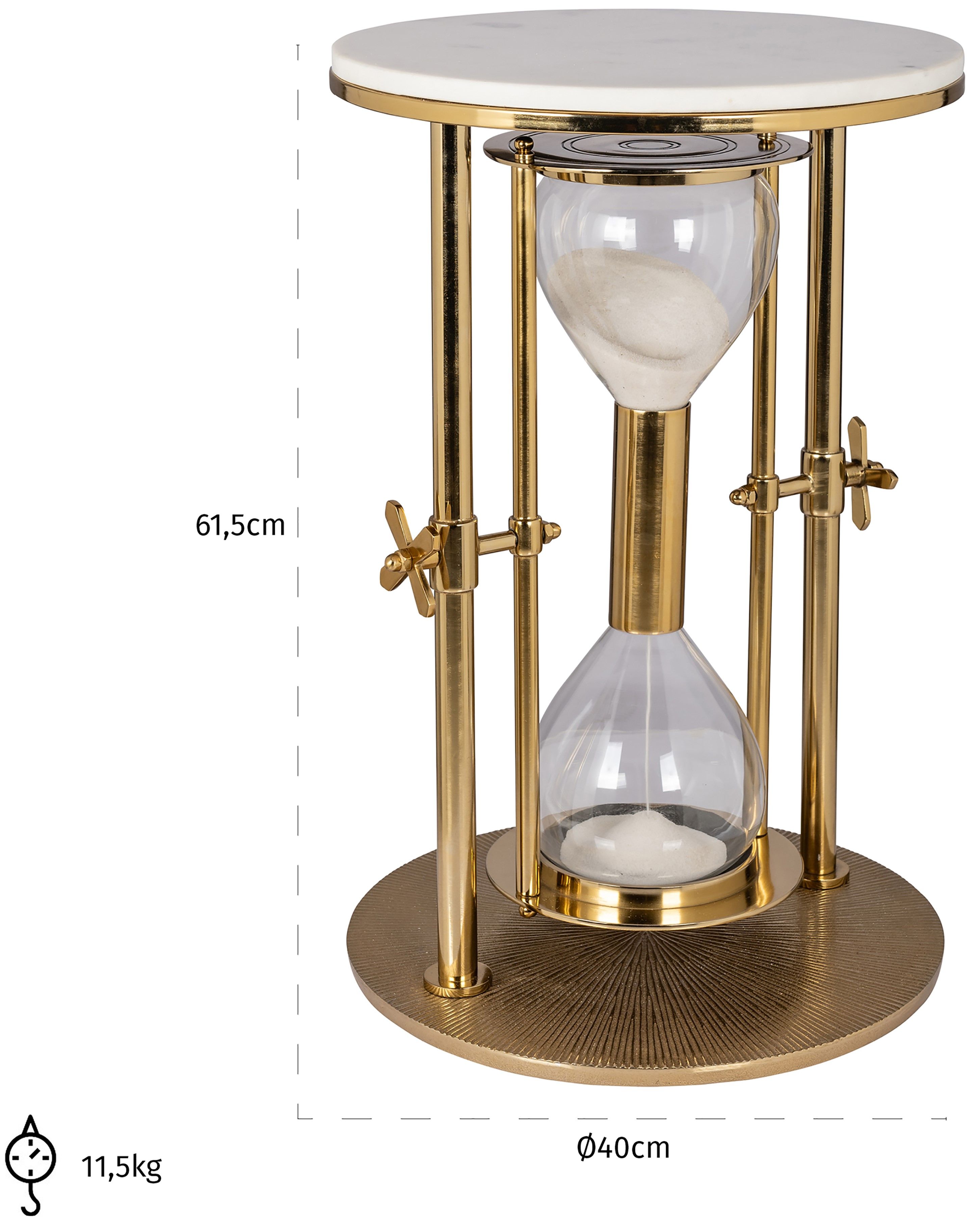 Bijzettafel 211803 Tempus ⌀40  x H61.5 cm
