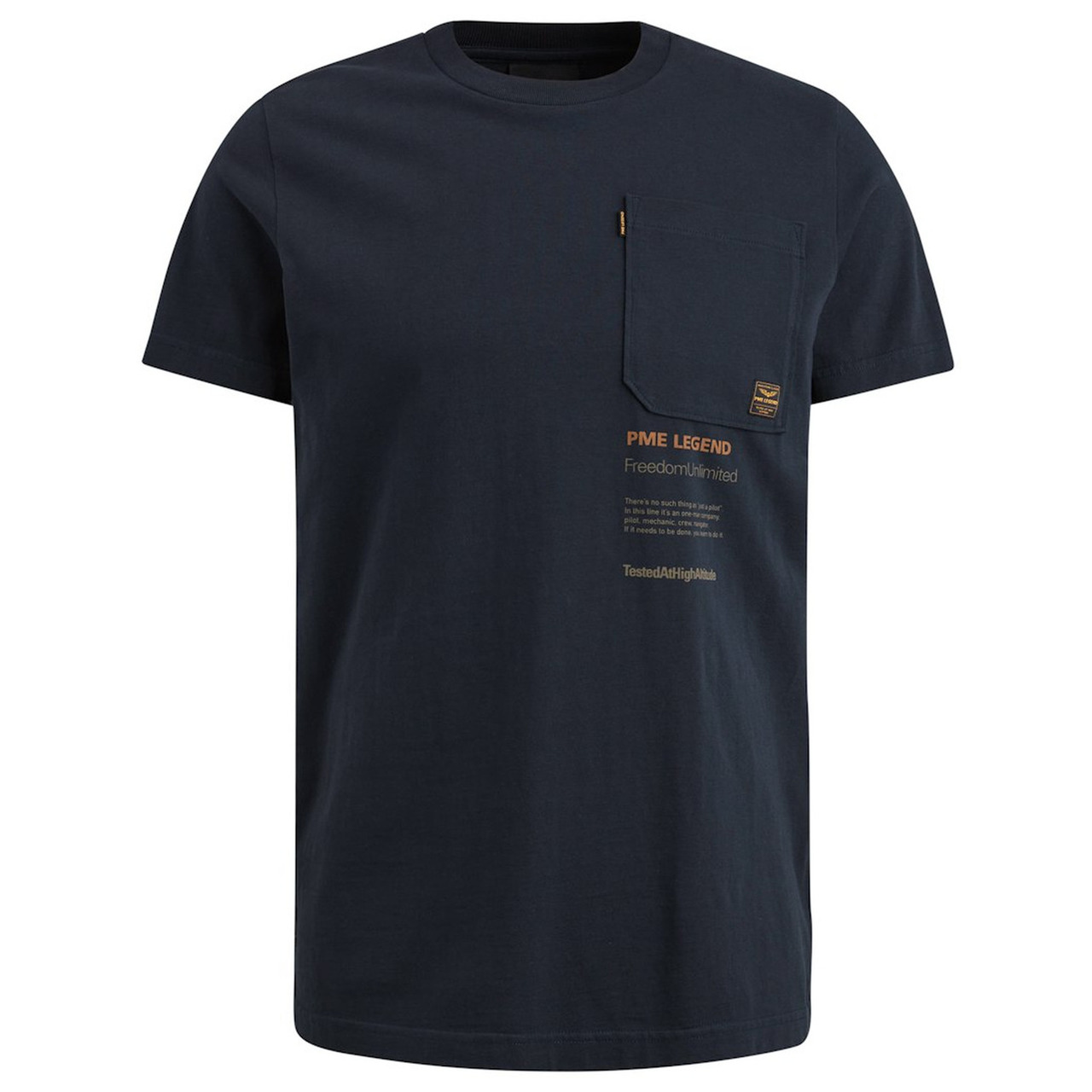 PME LEGEND Short sleeve r-neck play singl
