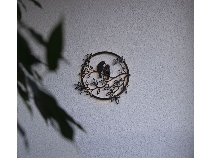 Star Trading Gartenlicht Solar Dekoration Love Birds Schwar Solar Dekoration