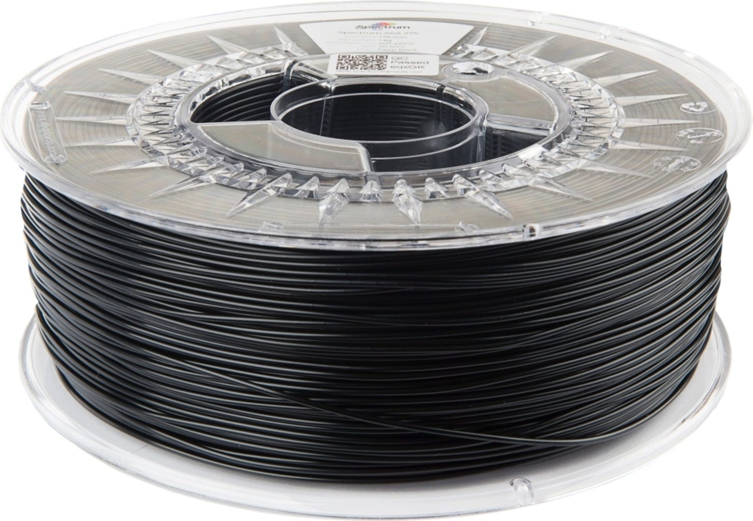 Spectrum  ASA 275 Deep Black, 1,75 mm / 1000 g    Einfach druckbares ASA Filament