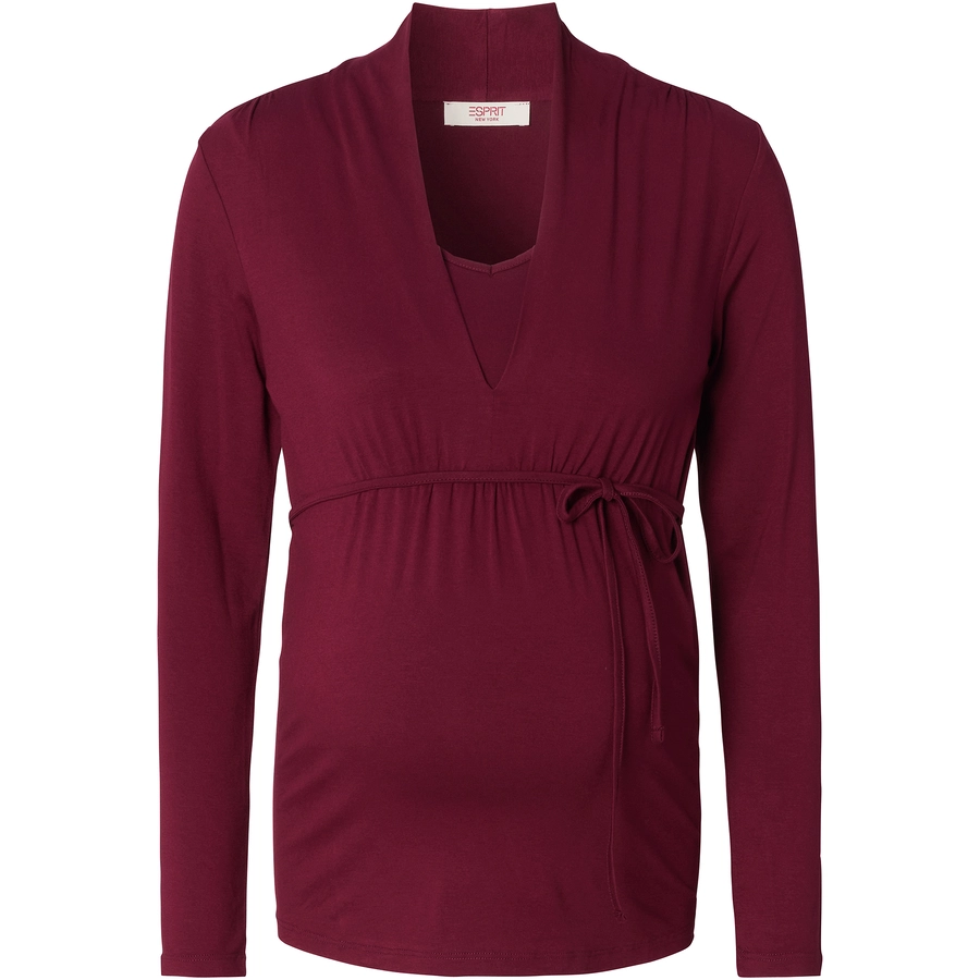 Esprit Still-Shirt Plum red
