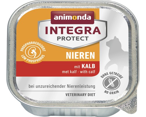 Animonda Protect natvoer voor katten, nierkalf, 100g