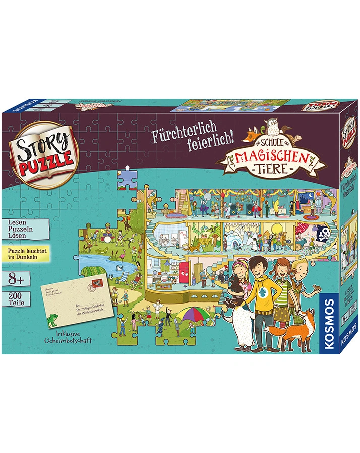Story Puzzle SCHULE DER MAGISCHEN TIERE: Fürchterlich feierlich!