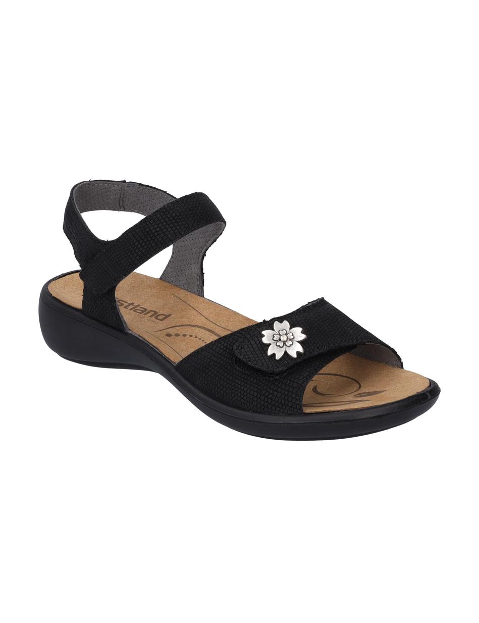 Sandale Ibiza 115, schwarz