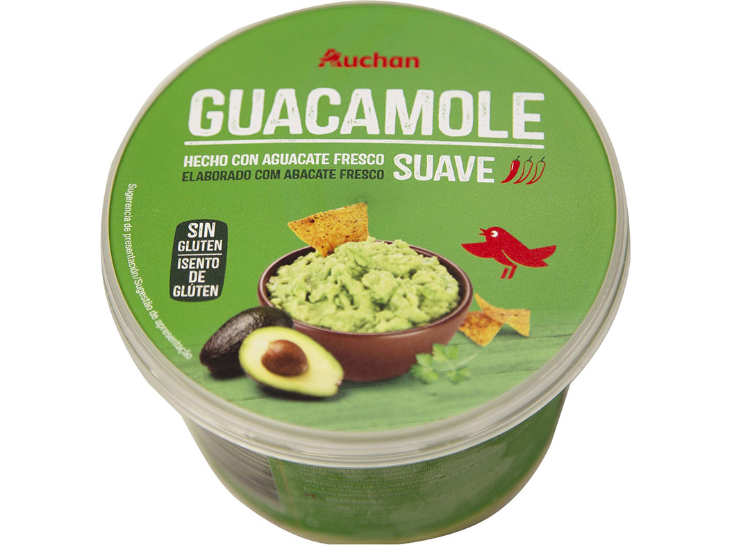GUACAMOLE SUAVE AUCHAN 200 G
