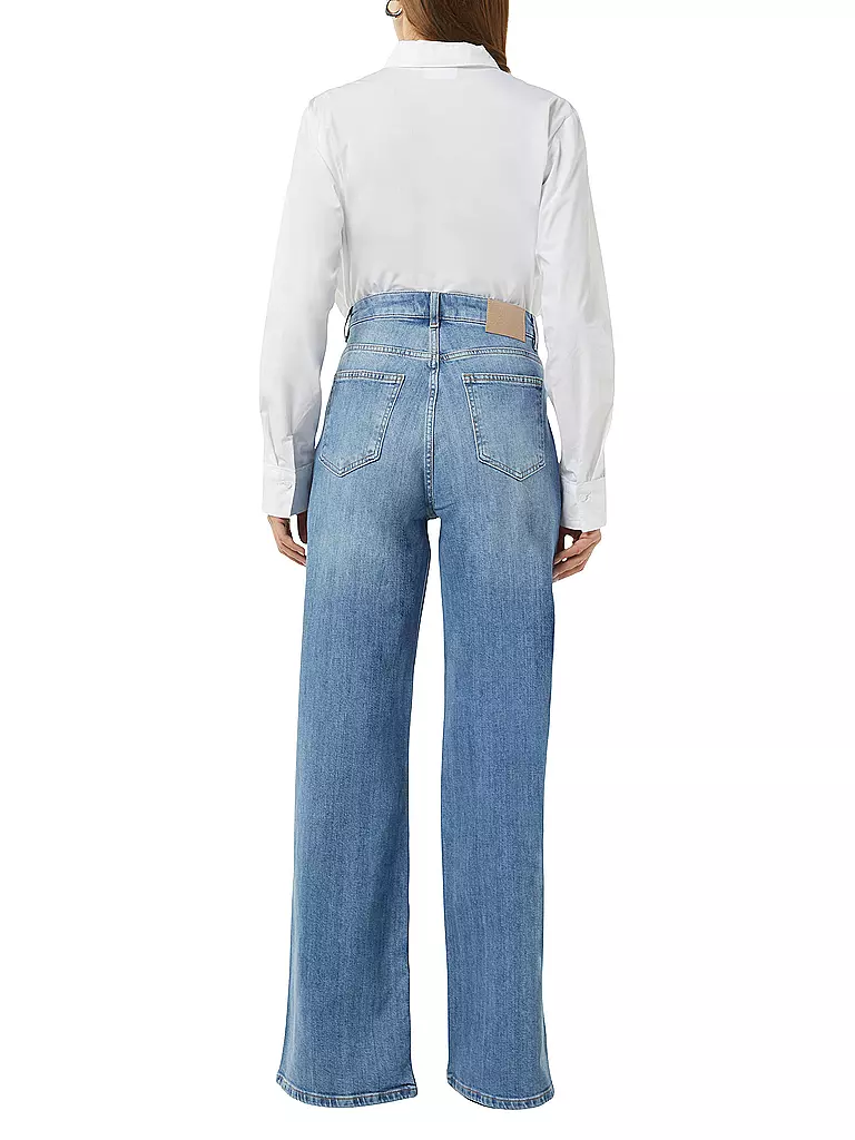 COMMA IDENTITY Jeans Wide Leg Fit  blau