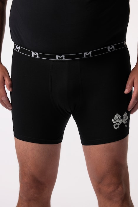 Men+ Midpants, Bauchfit, 2er-Pack, bis 8 XL