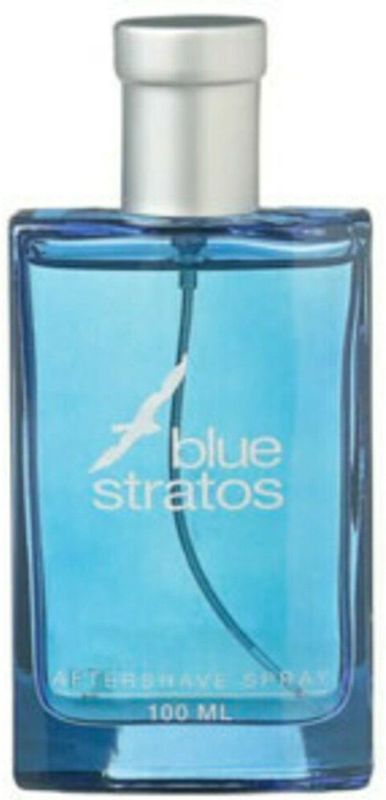 6x Blue Stratos Aftershave Spray 100 ml