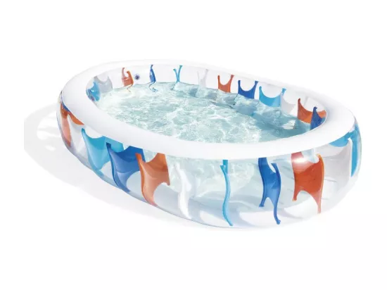 Piscine gonflable - Elliptique - 229 x 152 x 51 cm