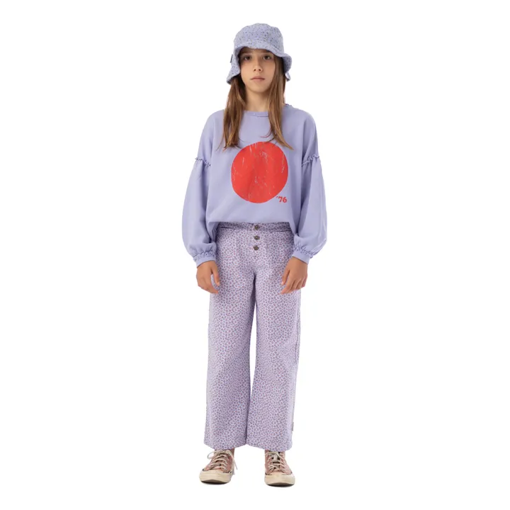 Piupiuchick Pantalon Flare Léopard | Lavande