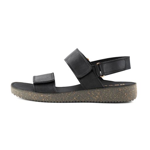 Nature Karen Eco Leather Sandaler, Sort, 38