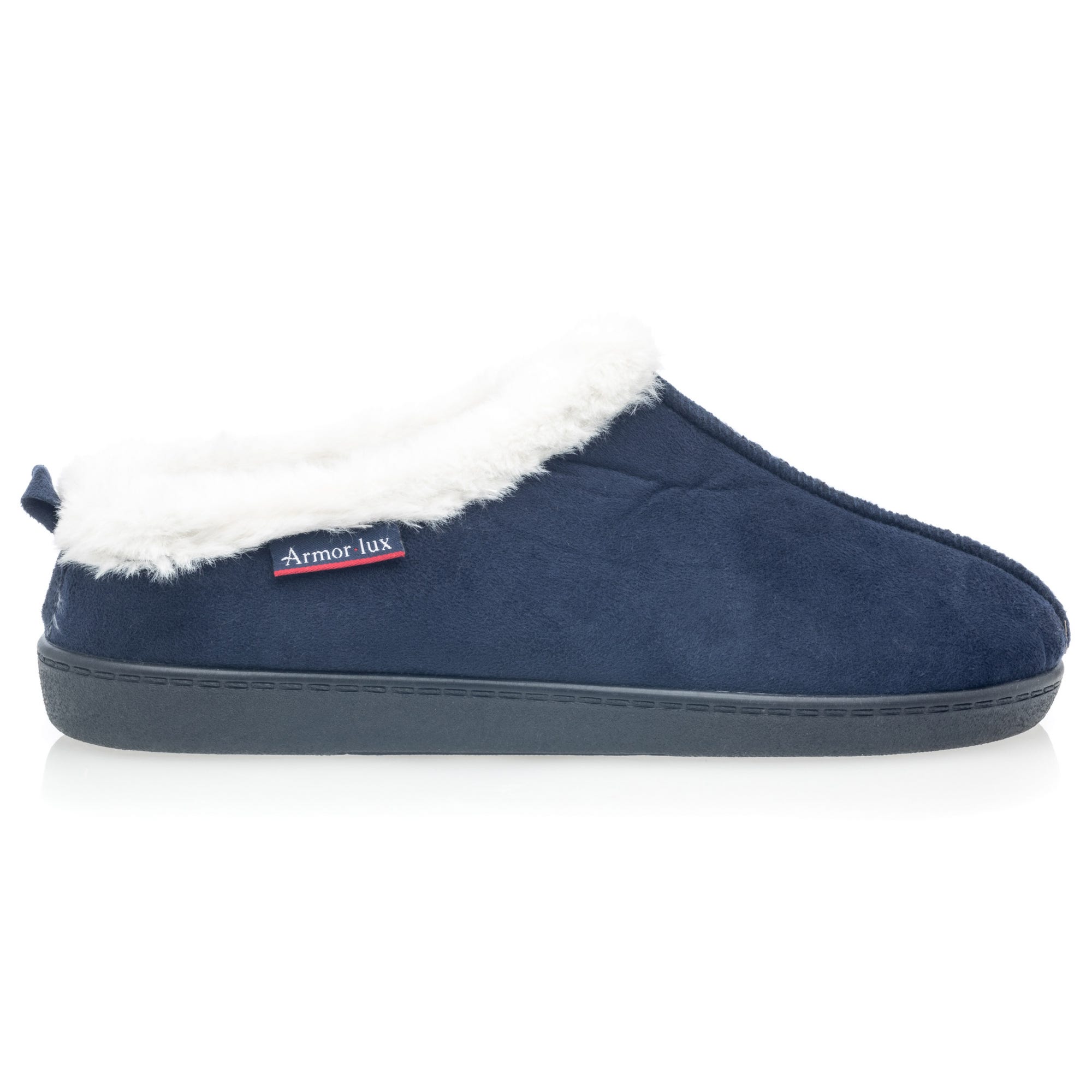Pantoufles mules Femme bleu marine