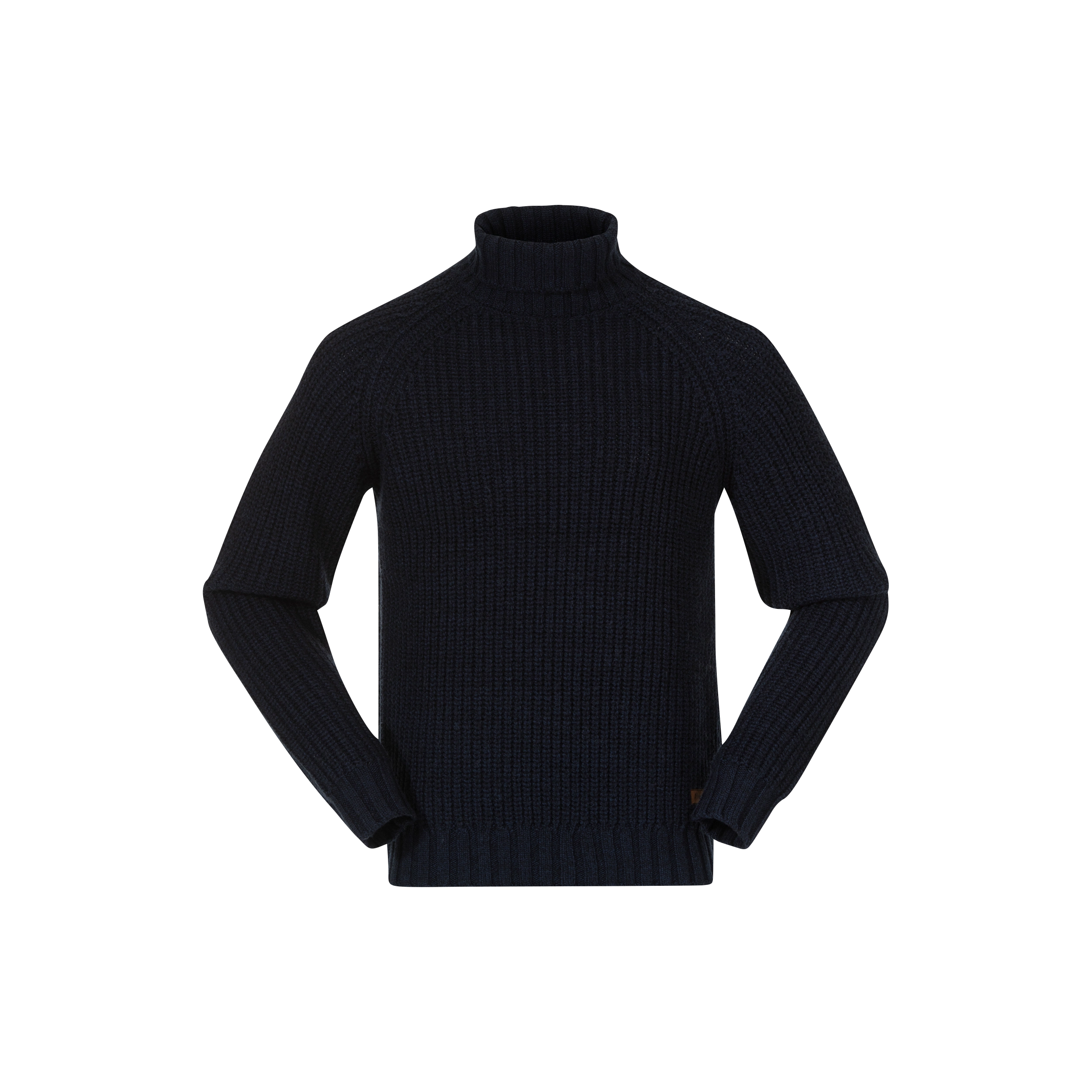 Nordmarka Merino High Neck Jumper Men Navy