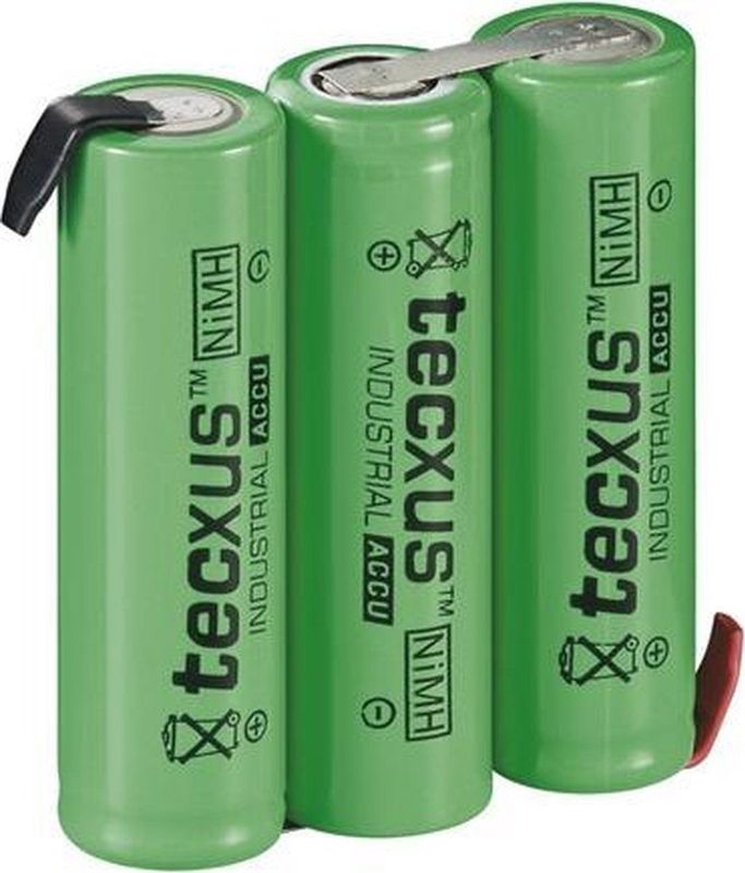 Tecxus - AA - 2100 mAh - Batterij - Spanning 3.6 volt - Aantal 1