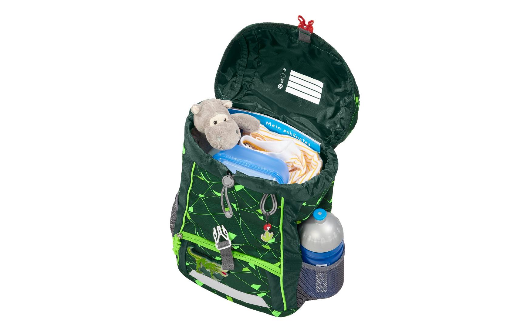 Rucksack Dino Night Tyro 13 lKID SHINE Rucksack-Set «Dino Night Tyro», 3-teilig