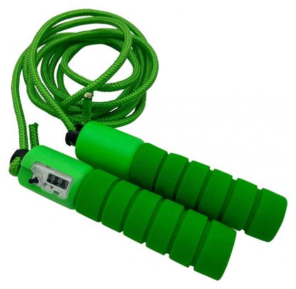Corde à sauter verte