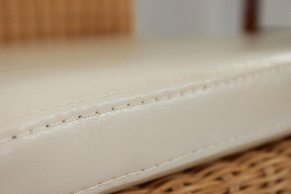 Sedex 2x Sitzpolster LARISSA Kunstleder beige