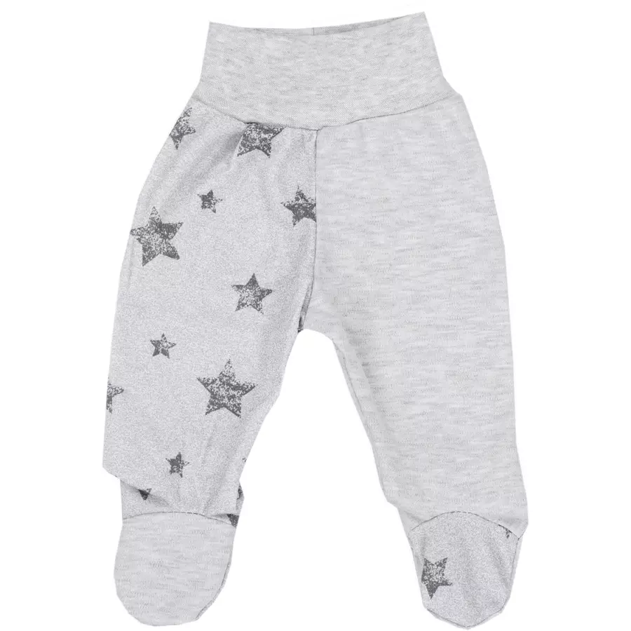 TupTam Baby Hose mit Fuß 5er Pack graugrün