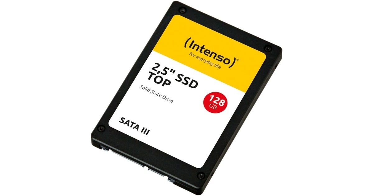 IntensoTop Performance, 128 GB SSD  (Zwart, 3812430, SATA 600, Bulk)
