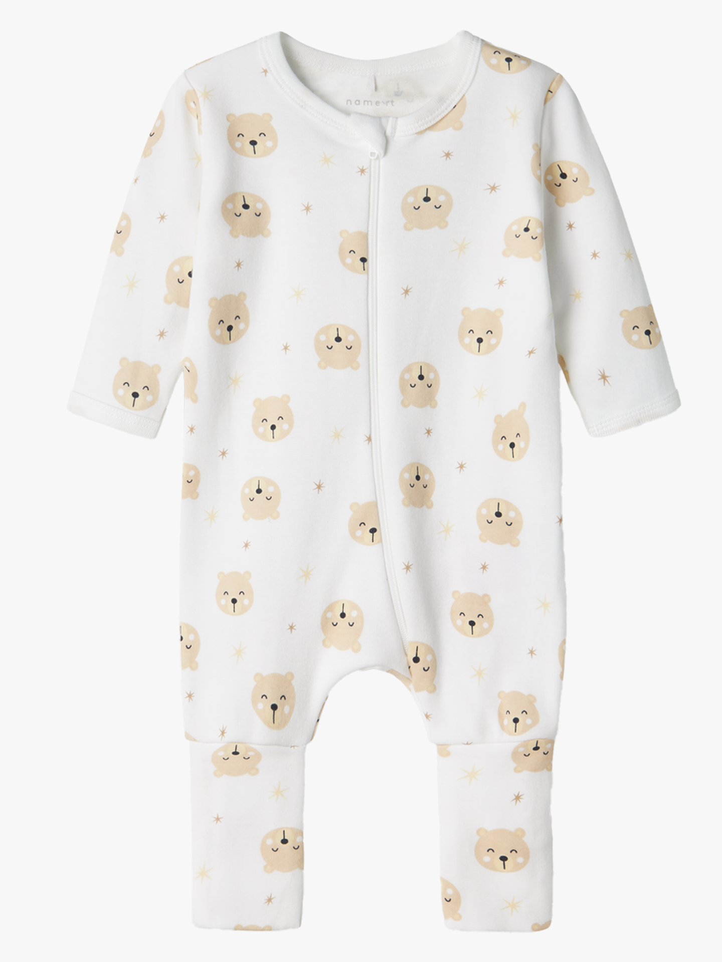 Nightsuit 2 Pack zip oxford bear