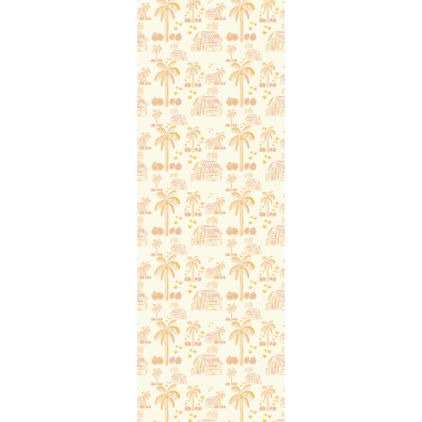 Creative Lab Amsterdam Maui Beach Pink Patroonbehang