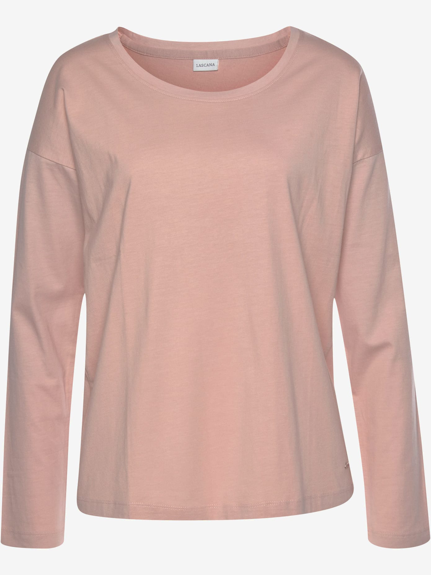 Haut de pyjama t-shirt à manches longues décontracté